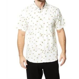NEW HAWKS BAY printed woven short sleeve cotton shirt in tacos